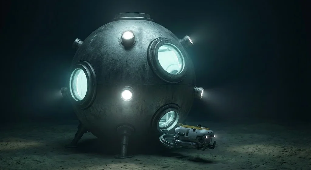 Project Aqualis — pressure-rated subsea habitat module with panoramic ALON glazing