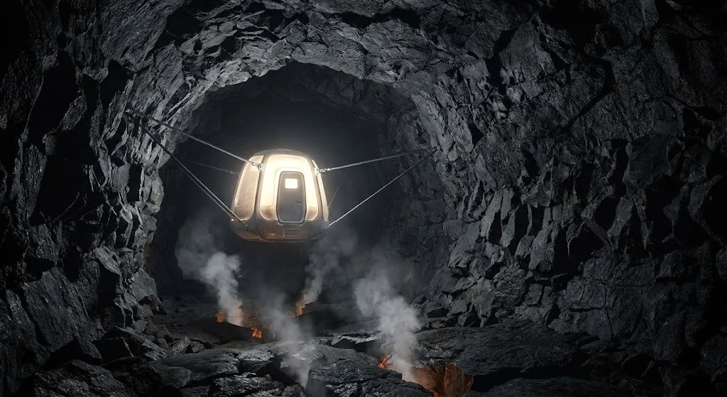 Modular Habitats &mdash; 08 // PROJECT GEO-CORE: SUBTERRANEAN DEPLOYMENT CLASS